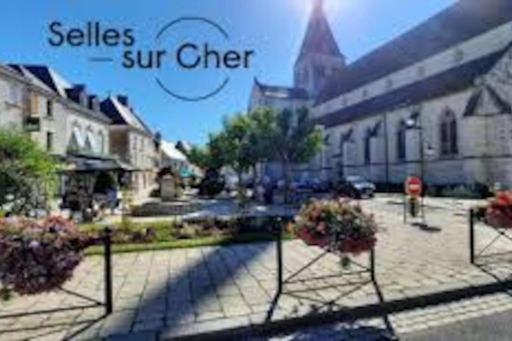 Maison De Ville Proche Beauval Avec Parking Selles sur Cher Bagian luar foto